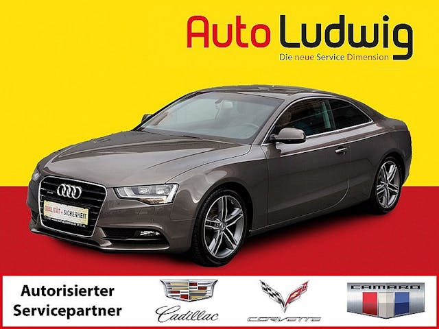 Audi A5 Coupé 2,0 TDI quattro DPF S‑tronic bei AutoLudwig GMBH in 3x in 1230 Wien | US-Neuwagen (CADILLAC, CORVETTE, CHEVROLET, DODGE, RAM) | Multimarken Gebrauchtwagenhandel | KFZ Werkstatt mit Bosch Service