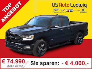 Dodge Ram 1500 Laramie Quad Cab bei AutoLudwig GMBH in 3x in 1230 Wien | US-Neuwagen (CADILLAC, CORVETTE, CHEVROLET, DODGE, RAM) | Multimarken Gebrauchtwagenhandel | KFZ Werkstatt mit Bosch Service