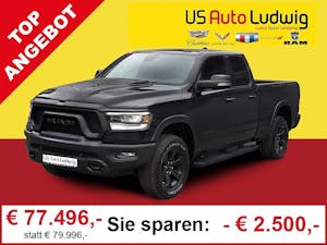 Dodge Ram LKW Quad Cab Rebel Black MY20*Luft*12′‘Display bei AutoLudwig GMBH in 3x in 1230 Wien | US-Neuwagen (CADILLAC, CORVETTE, CHEVROLET, DODGE, RAM) | Multimarken Gebrauchtwagenhandel | KFZ Werkstatt mit Bosch Service
