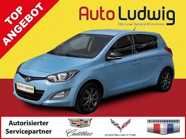 Hyundai i20 1,25 Go bei AutoLudwig GMBH in 3x in 1230 Wien | US-Neuwagen (CADILLAC, CORVETTE, CHEVROLET, DODGE, RAM) | Multimarken Gebrauchtwagenhandel | KFZ Werkstatt mit Bosch Service