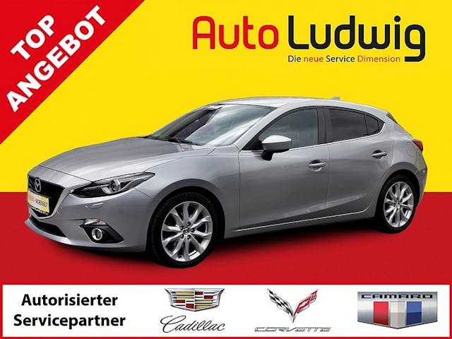 Mazda 3 Sport G120 Revolution *MODELL AB 9/2013* NAVI* HEAD bei AutoLudwig GMBH in 3x in 1230 Wien | US-Neuwagen (CADILLAC, CORVETTE, CHEVROLET, DODGE, RAM) | Multimarken Gebrauchtwagenhandel | KFZ Werkstatt mit Bosch Service