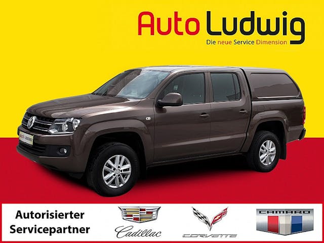 VW Amarok DoubleCab Trendline BiTDI 4x4 Aut. bei AutoLudwig GMBH in 3x in 1230 Wien | US-Neuwagen (CADILLAC, CORVETTE, CHEVROLET, DODGE, RAM) | Multimarken Gebrauchtwagenhandel | KFZ Werkstatt mit Bosch Service