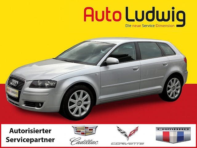 Audi A3 SB 2,0 FSI Ambiente Tiptronic bei AutoLudwig GMBH in 3x in 1230 Wien | US-Neuwagen (CADILLAC, CORVETTE, CHEVROLET, DODGE, RAM) | Multimarken Gebrauchtwagenhandel | KFZ Werkstatt mit Bosch Service