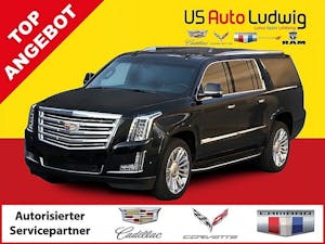 Cadillac Escalade 6,2l V8 AWD Platinum Aut. bei AutoLudwig GMBH in 3x in 1230 Wien | US-Neuwagen (CADILLAC, CORVETTE, CHEVROLET, DODGE, RAM) | Multimarken Gebrauchtwagenhandel | KFZ Werkstatt mit Bosch Service