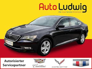 Skoda Superb 1,6 TDI Ambition *NAVI *PDC *R‑KAMERA *TEMPOMAT *AHK bei AutoLudwig GMBH in 3x in 1230 Wien | US-Neuwagen (CADILLAC, CORVETTE, CHEVROLET, DODGE, RAM) | Multimarken Gebrauchtwagenhandel | KFZ Werkstatt mit Bosch Service