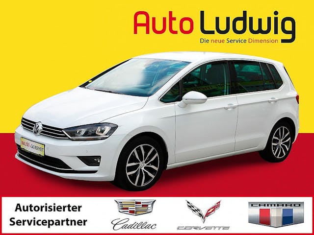 VW Golf Sportsvan Highline 2.0TDI *NAVI *PDC *R‑KAMERA *TEMPOMA bei AutoLudwig GMBH in 3x in 1230 Wien | US-Neuwagen (CADILLAC, CORVETTE, CHEVROLET, DODGE, RAM) | Multimarken Gebrauchtwagenhandel | KFZ Werkstatt mit Bosch Service