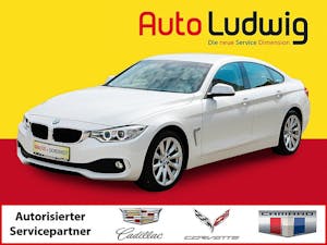 BMW 420d Gran Coupe Aut. *NAVI *XENON *SHZ *TEMPOMAT * bei AutoLudwig GMBH in 3x in 1230 Wien | US-Neuwagen (CADILLAC, CORVETTE, CHEVROLET, DODGE, RAM) | Multimarken Gebrauchtwagenhandel | KFZ Werkstatt mit Bosch Service