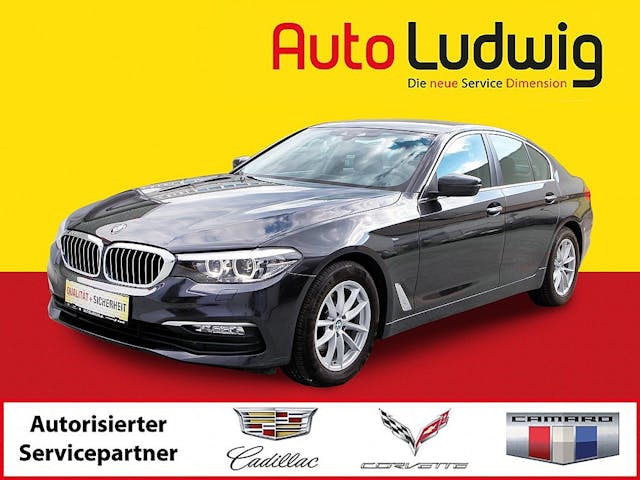 BMW 520d Aut. *NAVI *XENON *PDC *SHZ *TEM­PO­MAT *AHK * bei AutoLudwig GMBH in 3x in 1230 Wien | US-Neuwagen (CADILLAC, CORVETTE, CHEVROLET, DODGE, RAM) | Multimarken Gebrauchtwagenhandel | KFZ Werkstatt mit Bosch Service