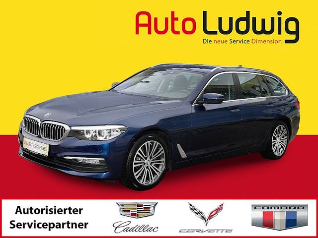 BMW 520d Tou­ring Aut. *NAVI *XENON *PDC *SHZ *TEM­PO­MAT * bei AutoLudwig GMBH in 3x in 1230 Wien | US-Neuwagen (CADILLAC, CORVETTE, CHEVROLET, DODGE, RAM) | Multimarken Gebrauchtwagenhandel | KFZ Werkstatt mit Bosch Service